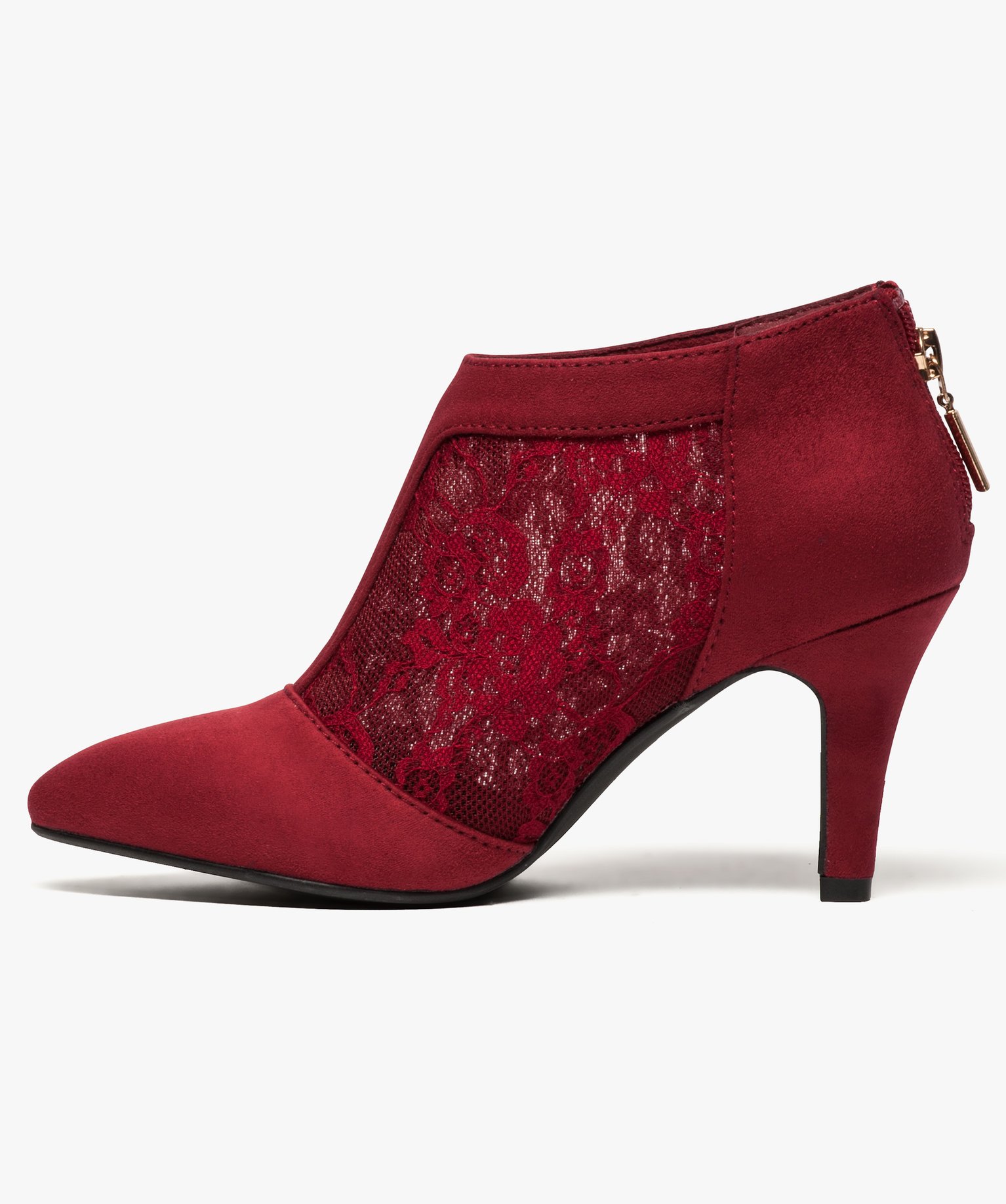 boots dentelle gemo