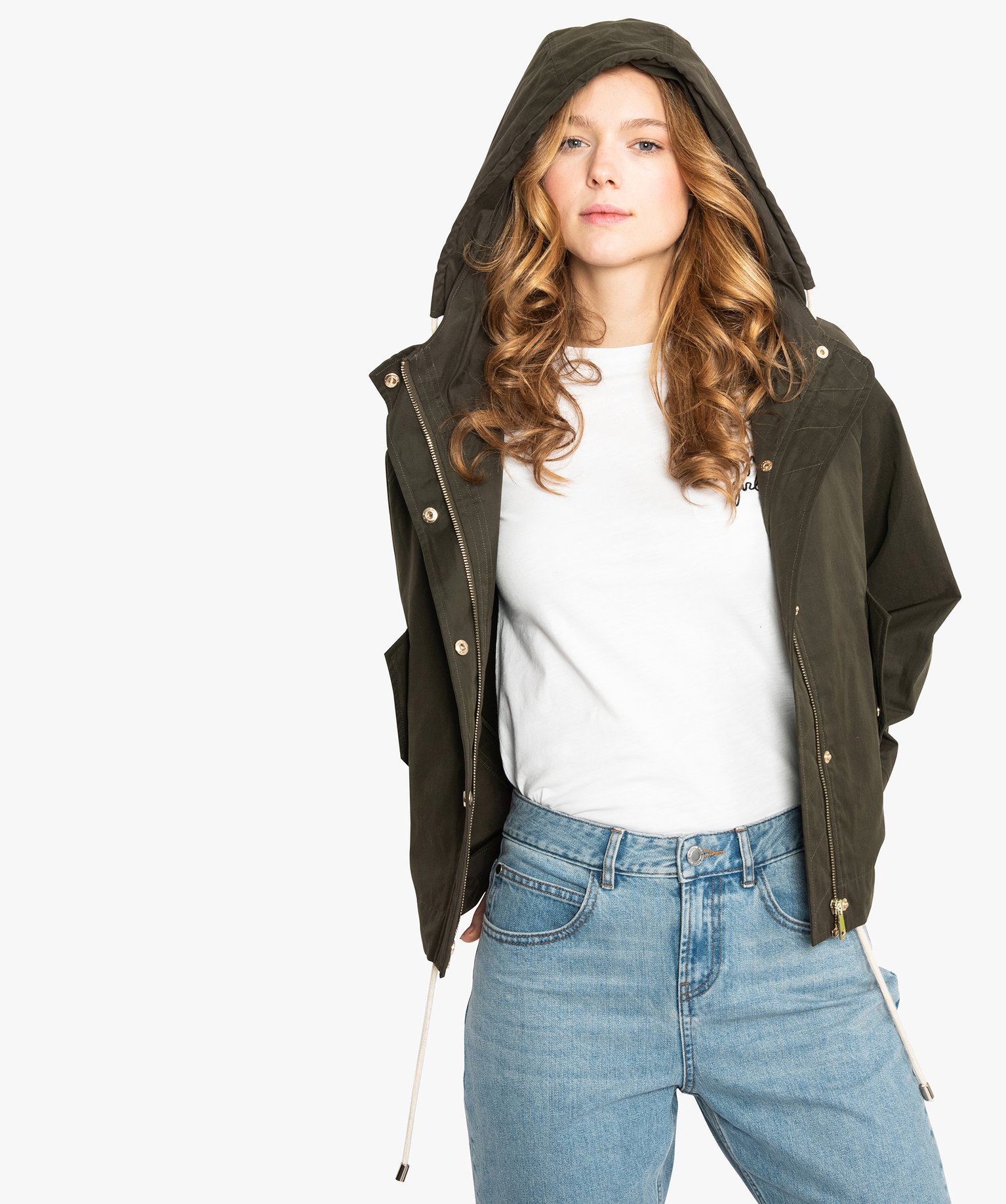 parka courte femme