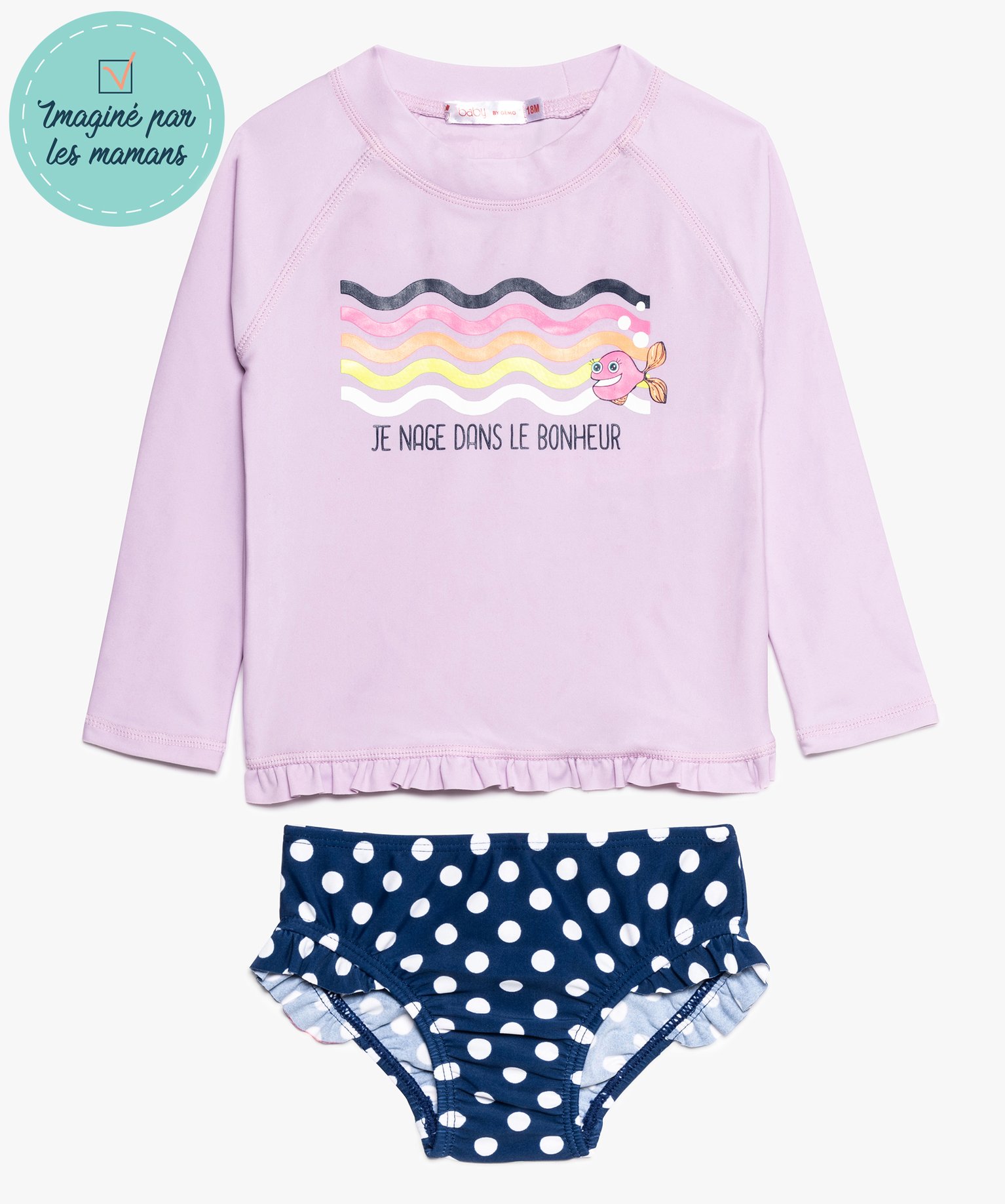 Gemo Vetements Fille Maillot De Bain 2 Pieces Avec Tee Shirt Anti Uv Violet Maillots De Bain Bebe Gemo Gemo Vetements Fille Maillot De Bain 2 Pieces Avec Tee Shirt Anti Uv Violet Maillots De Bain Bebe Gemo
