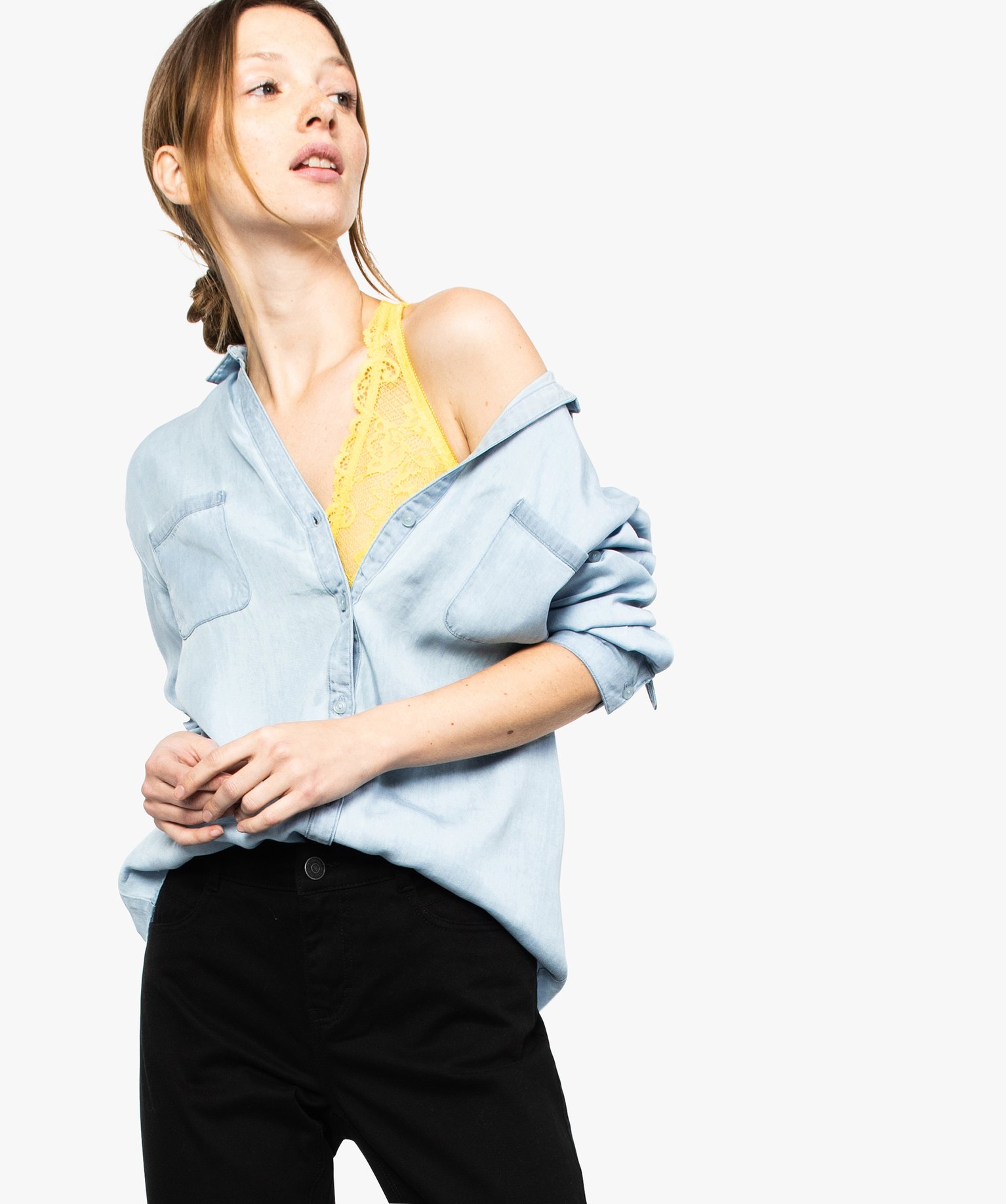 Chemise gemo femme best sale