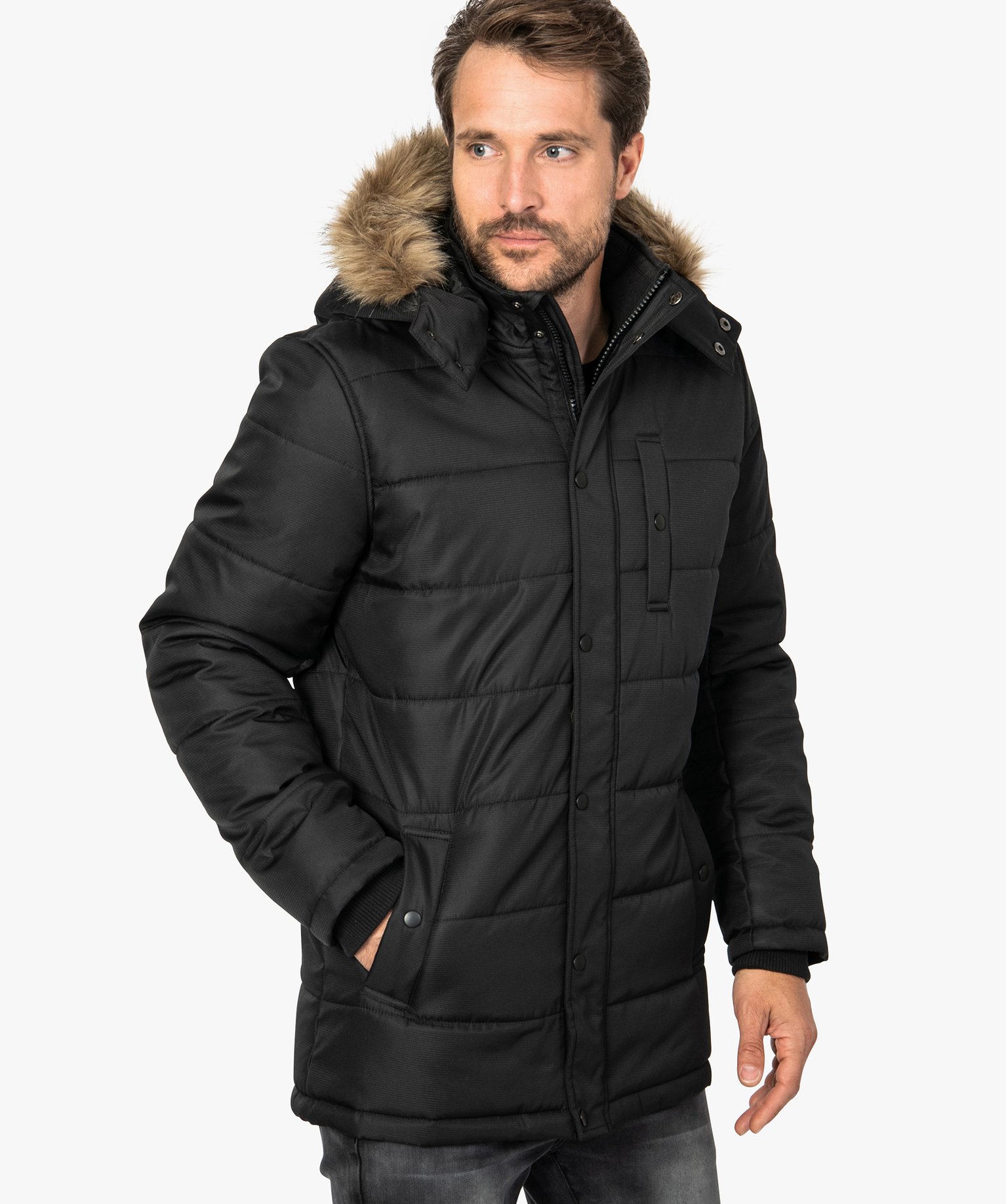 parka matelassée homme