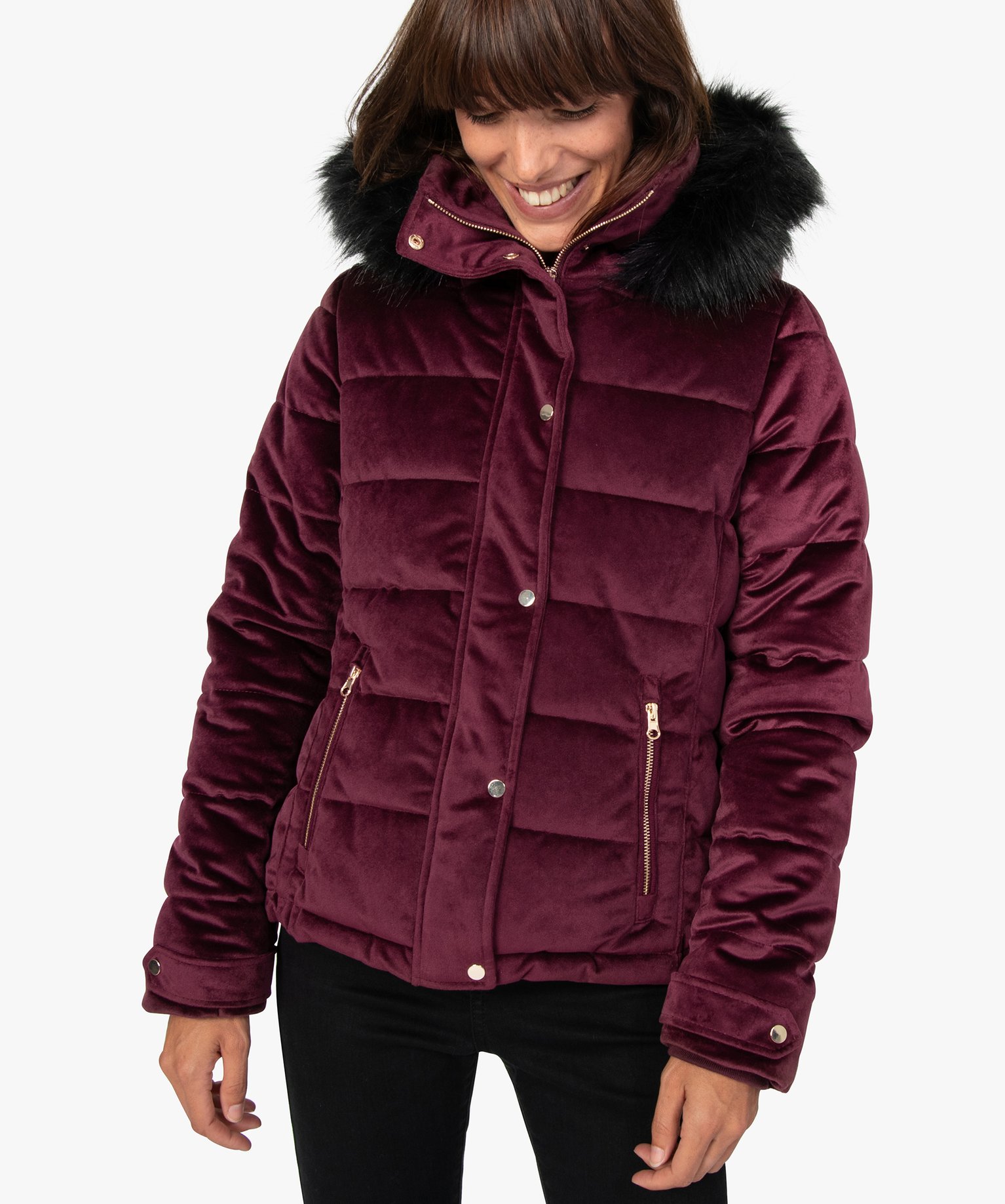 manteau rouge gemo