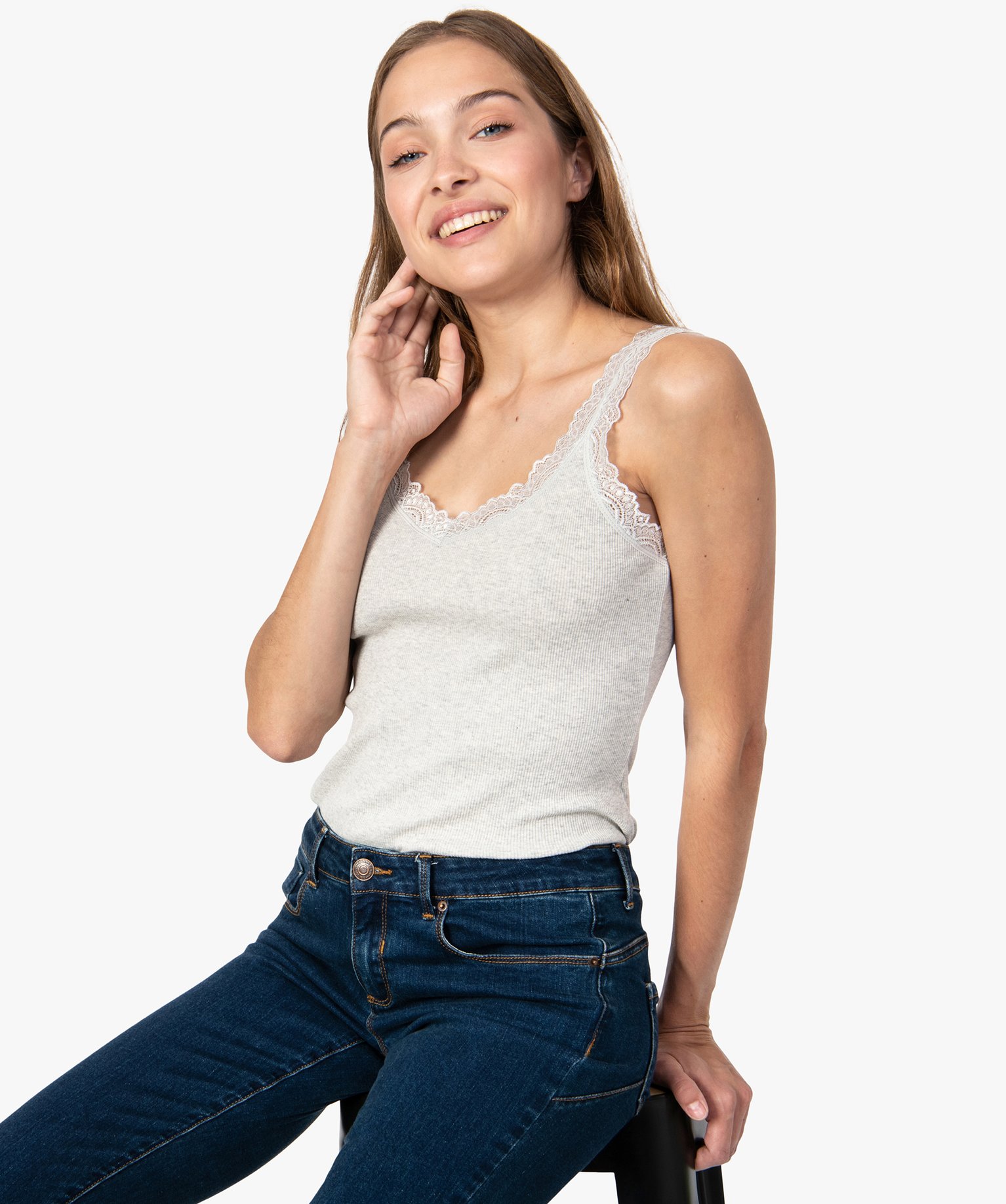 Femme 100% pur coton vert menthe dentelle sans manches débardeur taille 8 12 Femme 100% pur coton vert menthe dentelle sans manches débardeur taille 8 12
