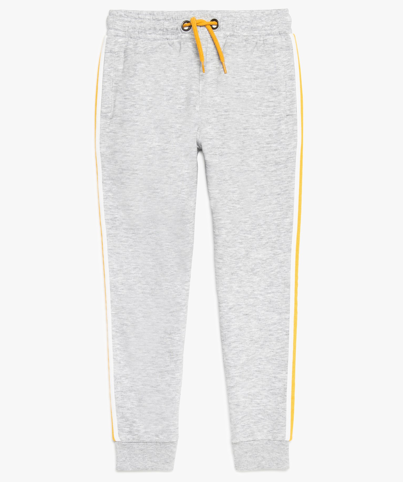 despair effective further Gemo vetements pantalon de jogging garcon avec bandes colorees sur les  cotes gris pantalons garcon | GÉMO