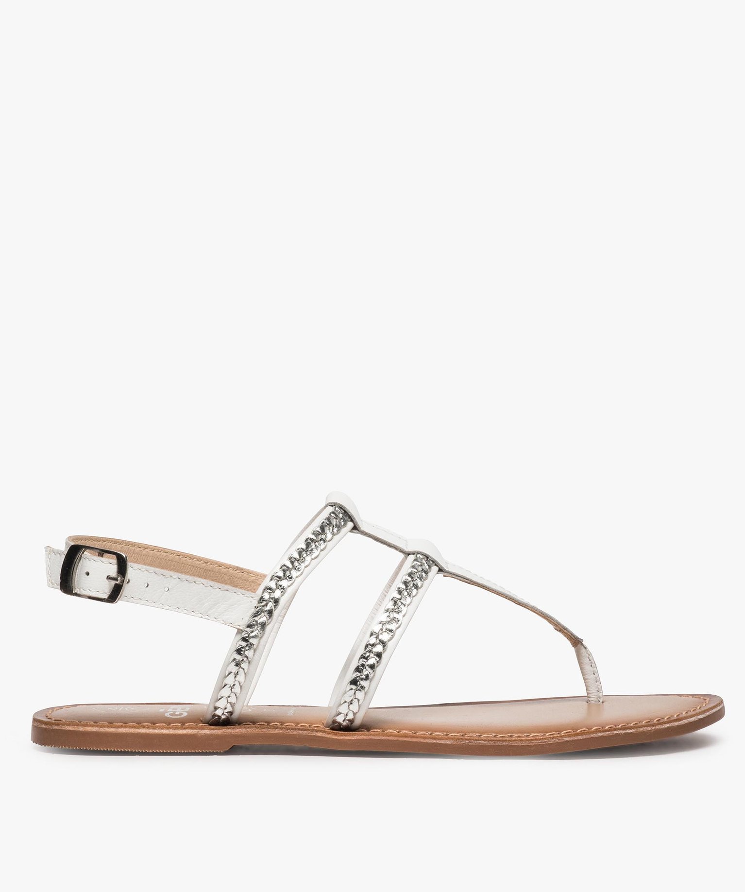 nu pied blanc