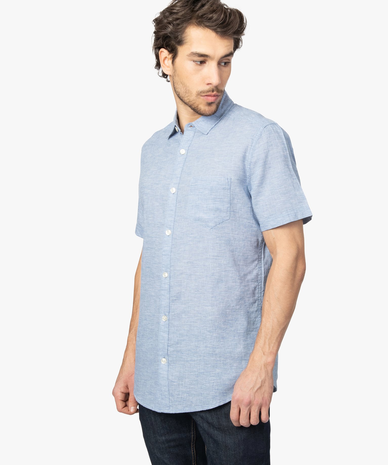 Homme Vêtements Chemises Chemises casual et boutonnées Chemise Coton Marciano pour homme en coloris Bleu 