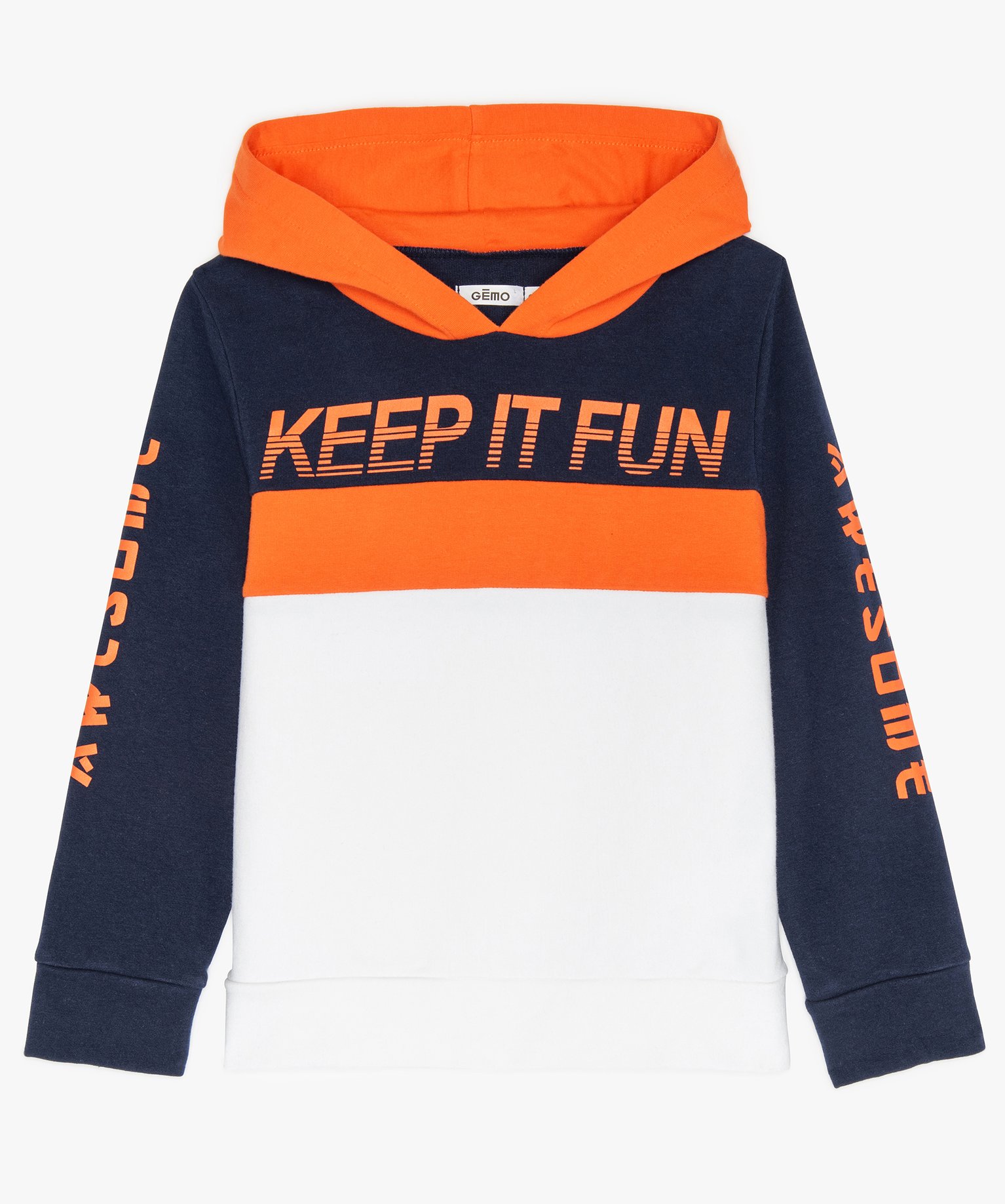 Gemo sweat on sale garcon