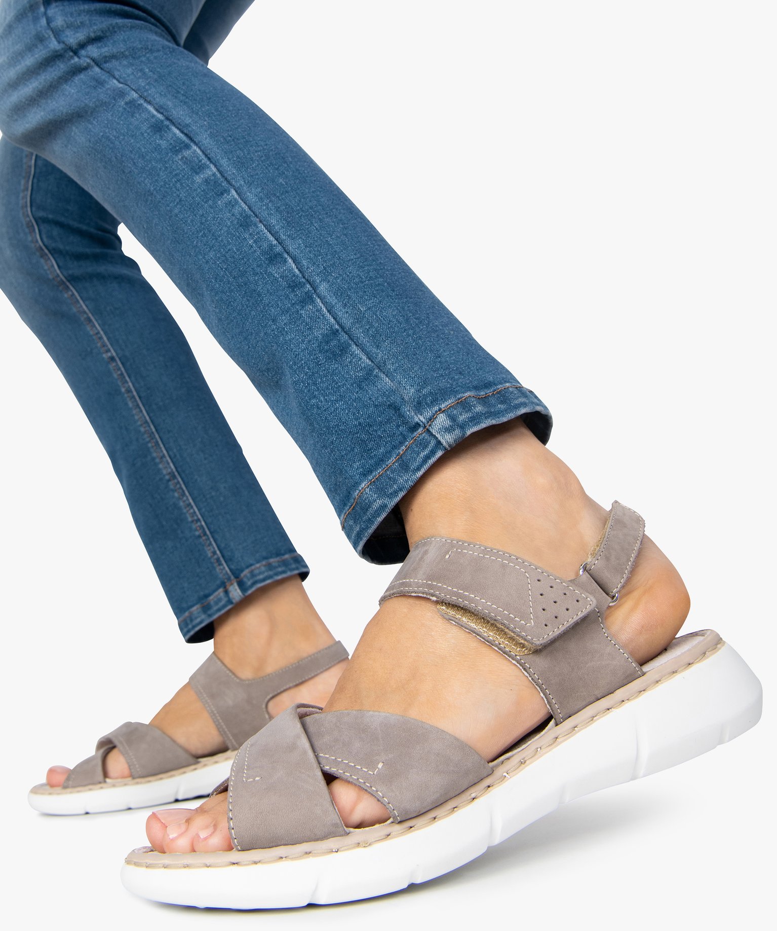 sandales confort femme
