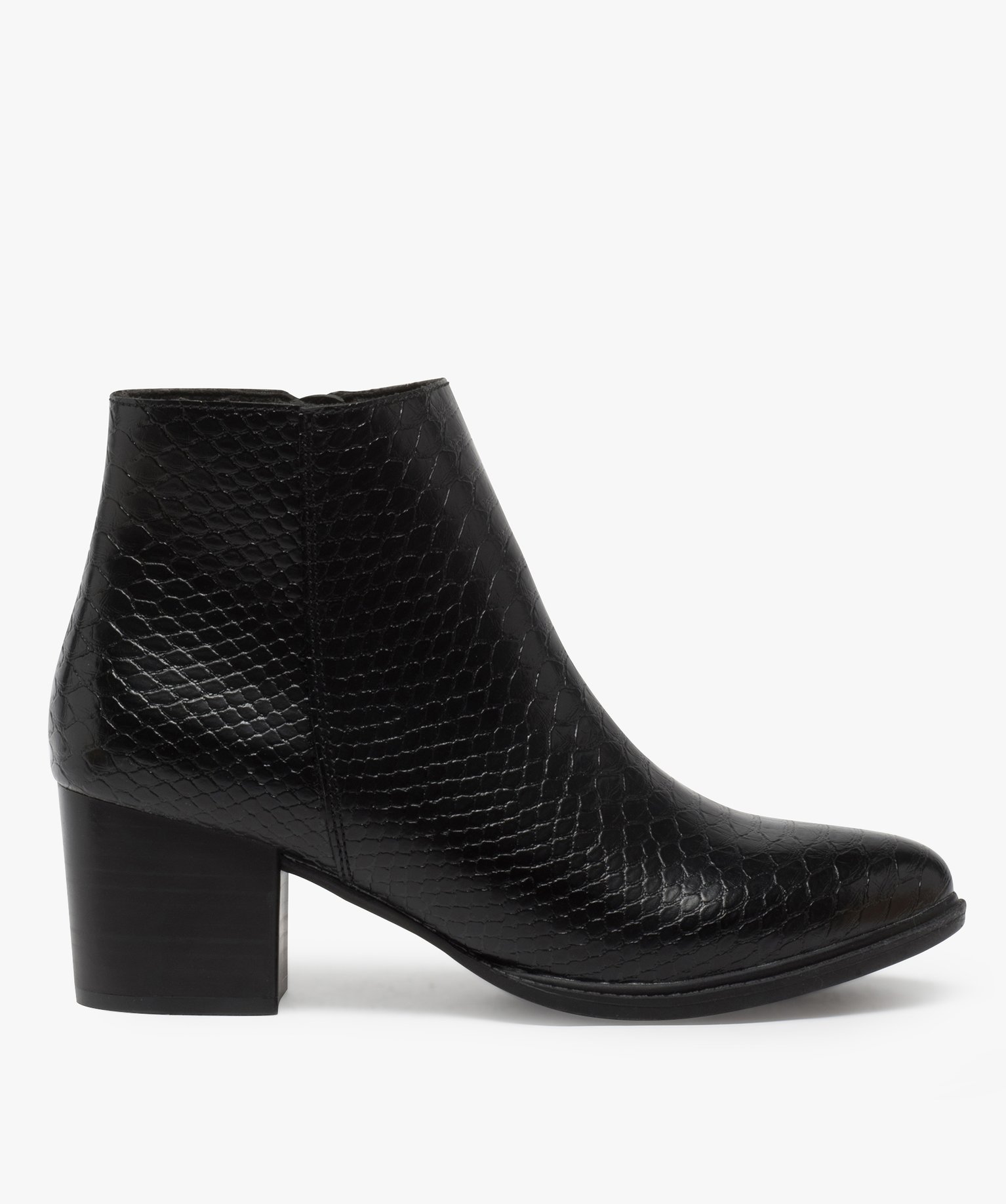Bottines imitation croco outlet
