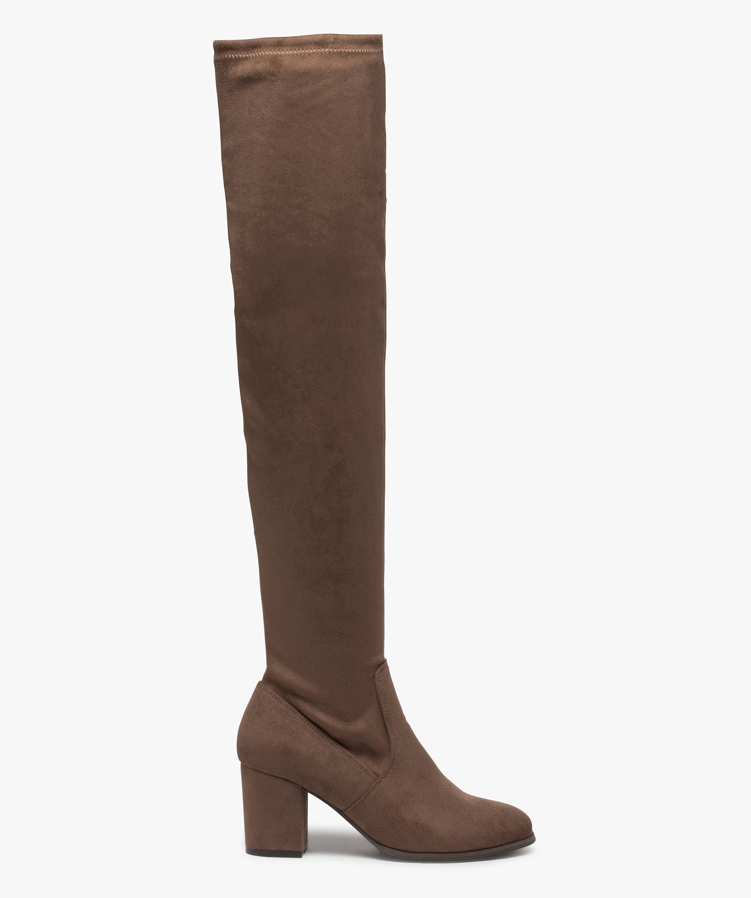 bottes en suedine femme