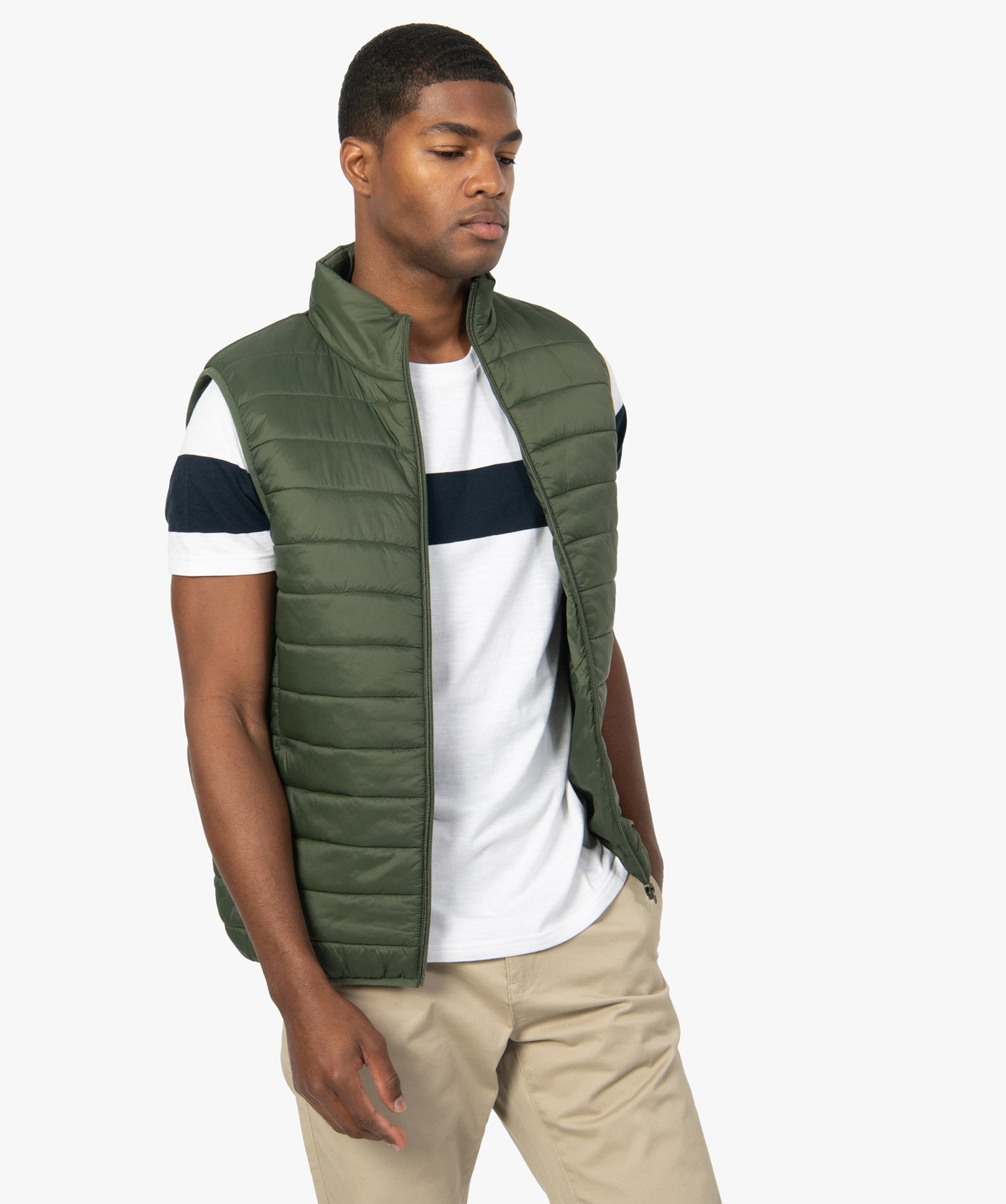 gilet sans manche homme gemo