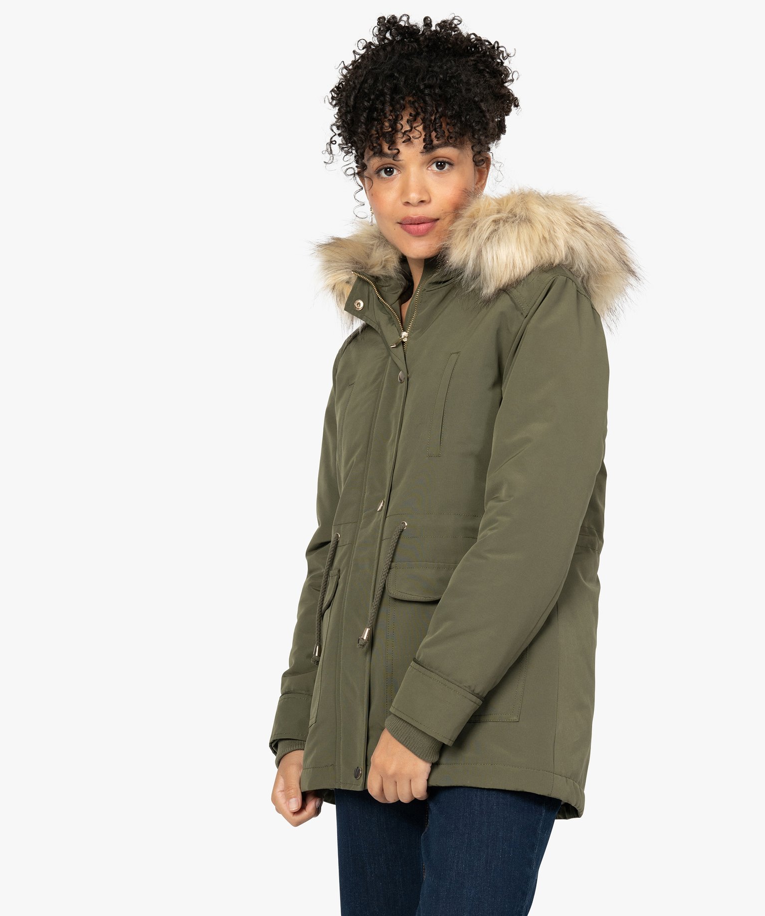 parka femme court