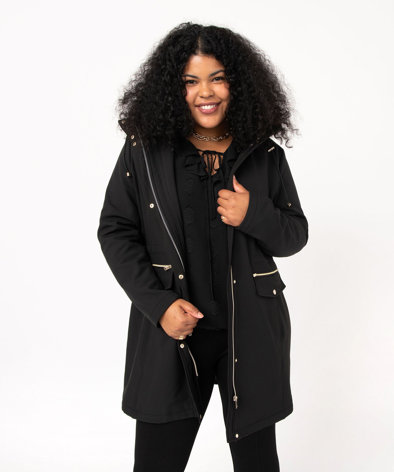 manteau femme avec capuche grande taille