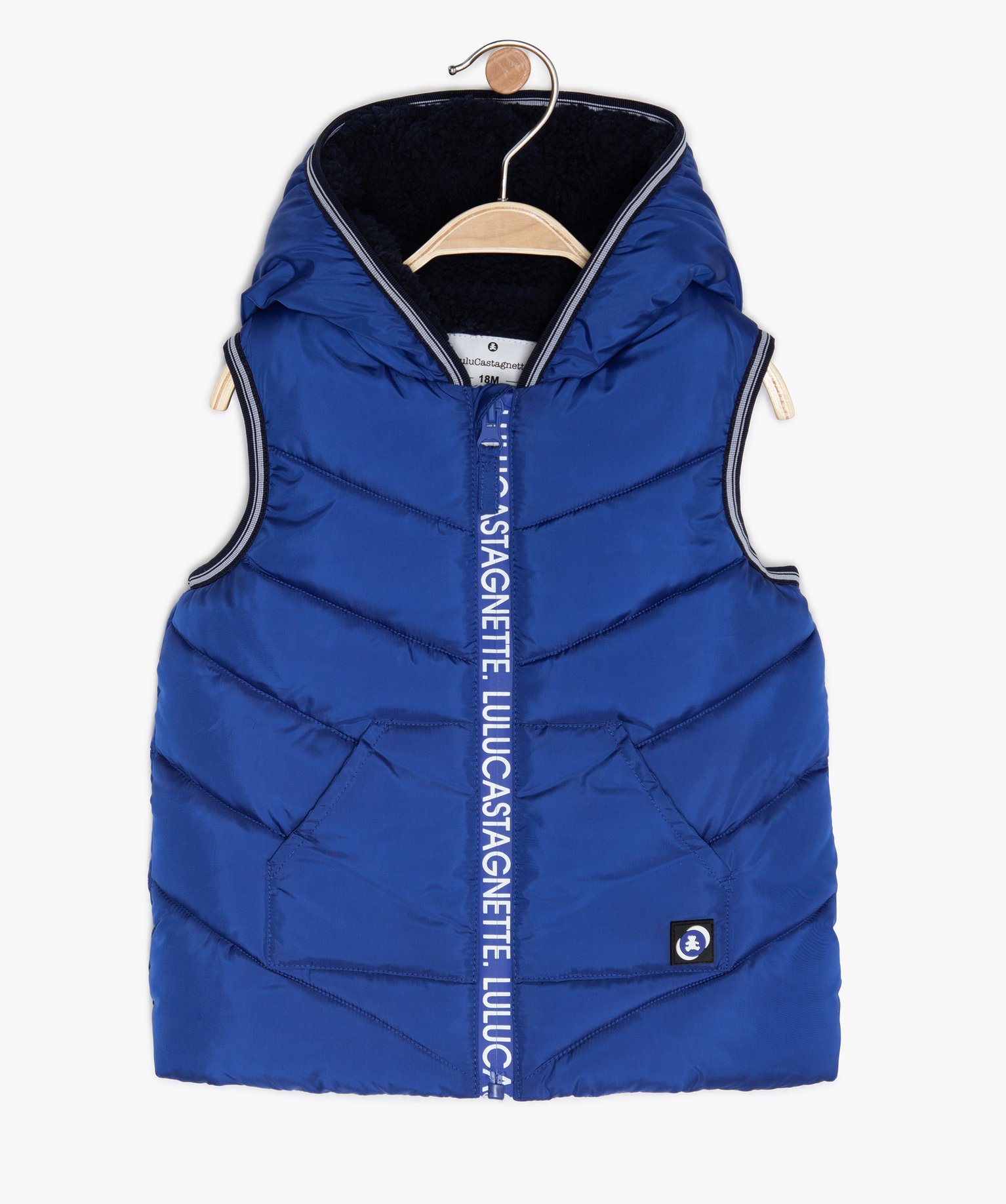 Gemo Vetements Garcon Doudoune Bebe Garcon Sans Manches Lulu Castagnette Bleu Bebe Gemo