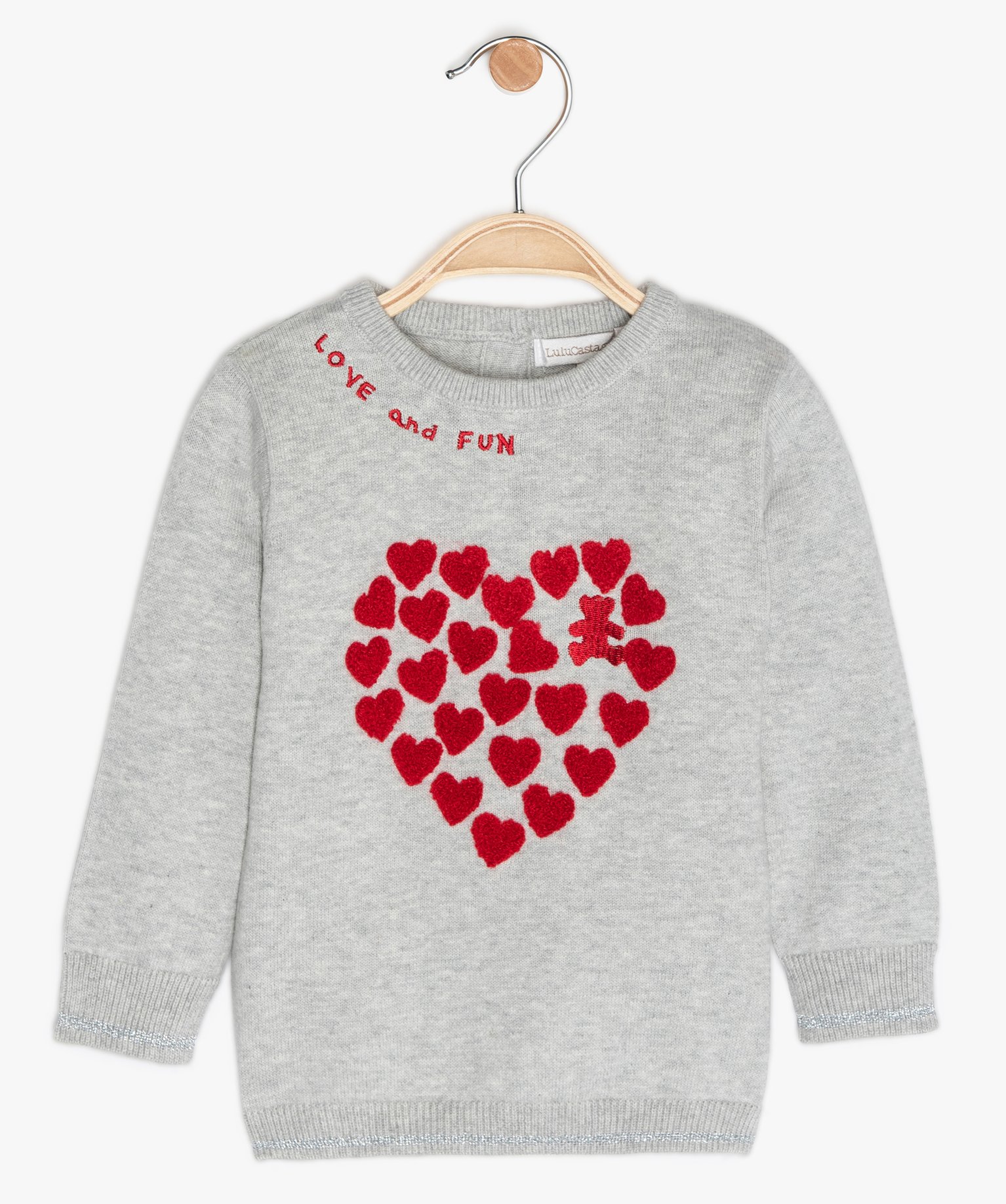 Gemo Vetements Fille Pull Bebe Fille Fin A Motif Cours Lulu Castagnette Gris Bebe Gemo Gemo Vetements Fille Pull Bebe Fille Fin A Motif Cours Lulu Castagnette Gris Bebe Gemo