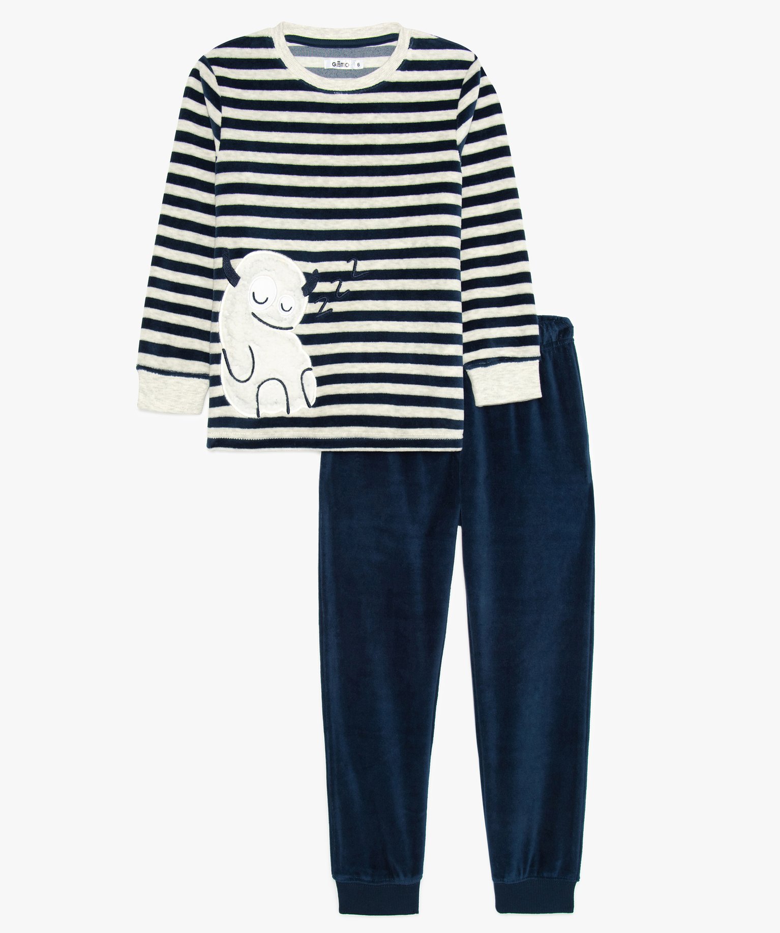 Combinaison pyjama garçon avec motif monstre Gemo Garçon Vêtements Sous-vêtements vêtements de nuit Pyjamas 