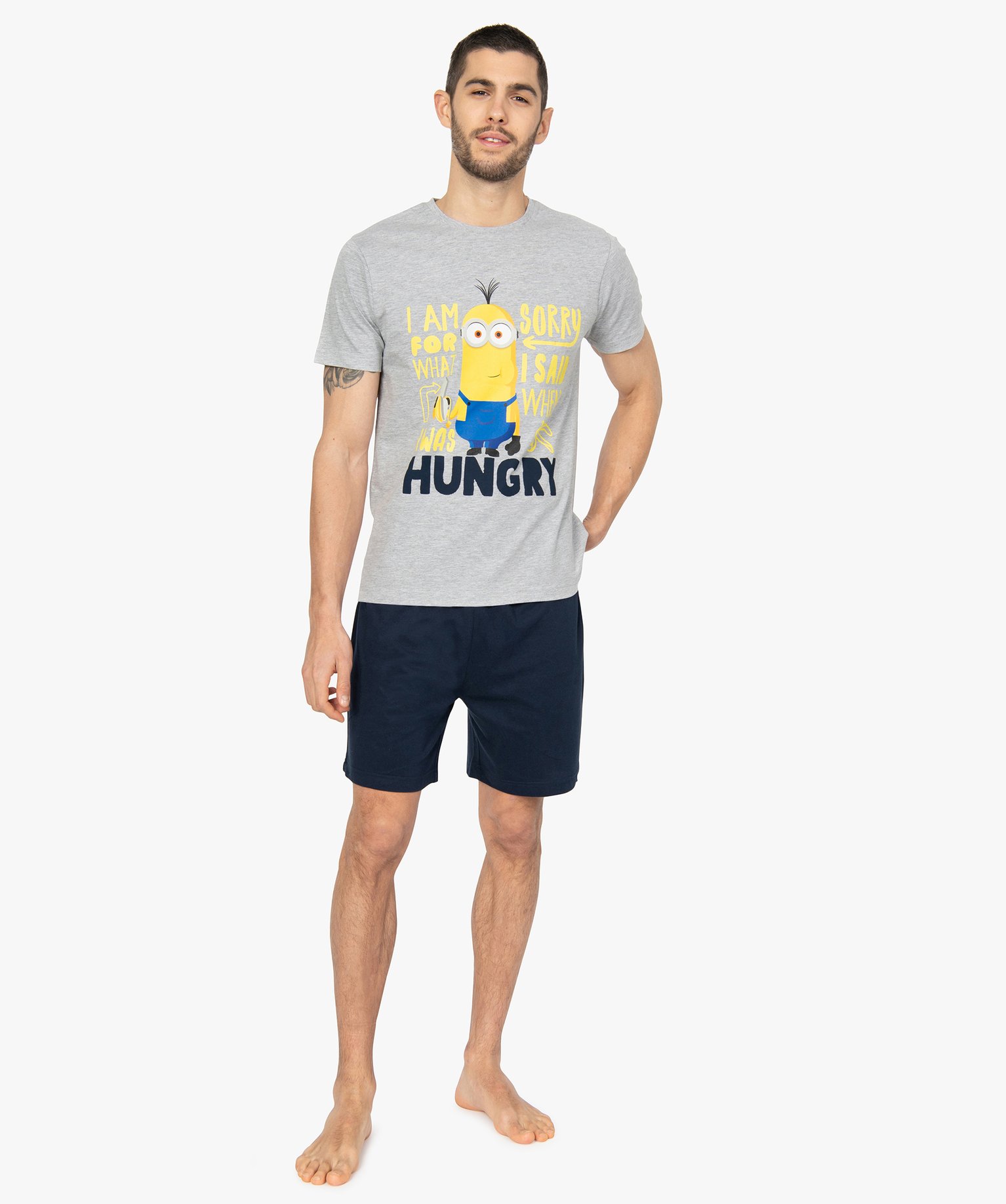 Pyjama minion homme best sale