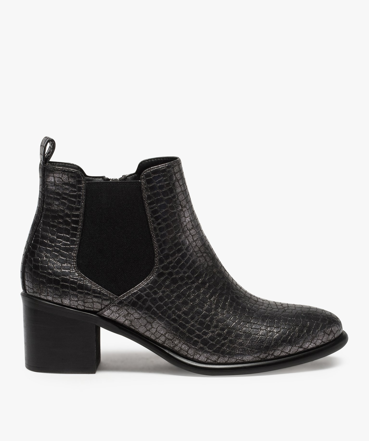 boots grises femme