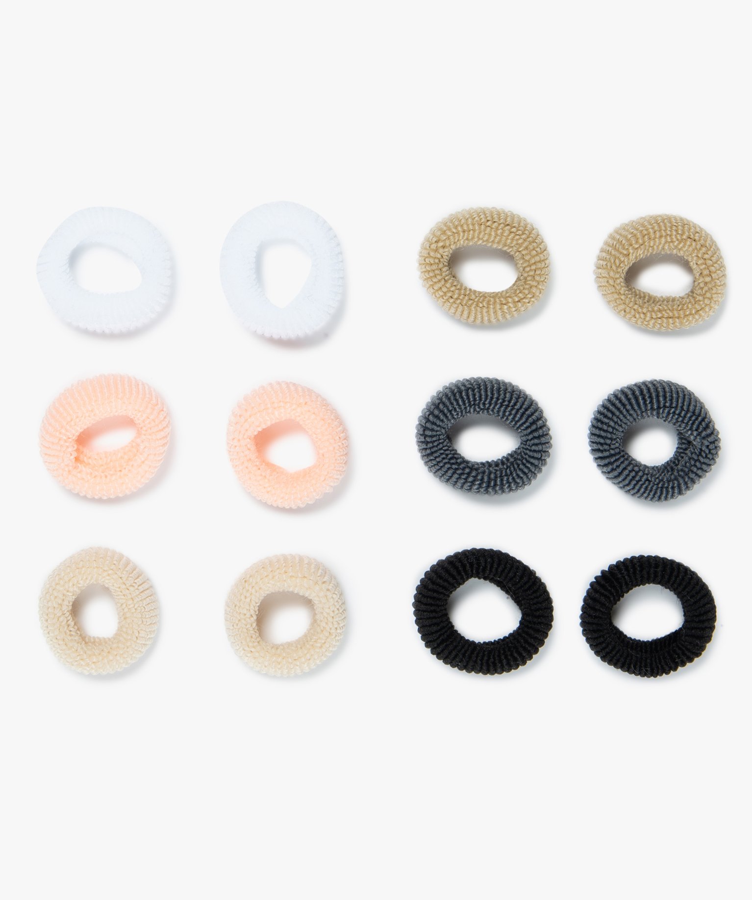 Gemo Accessoires Fille Elastiques A Cheveux Bebe Fille En Mousse Lot De 12 Multicolore Bebe Gemo