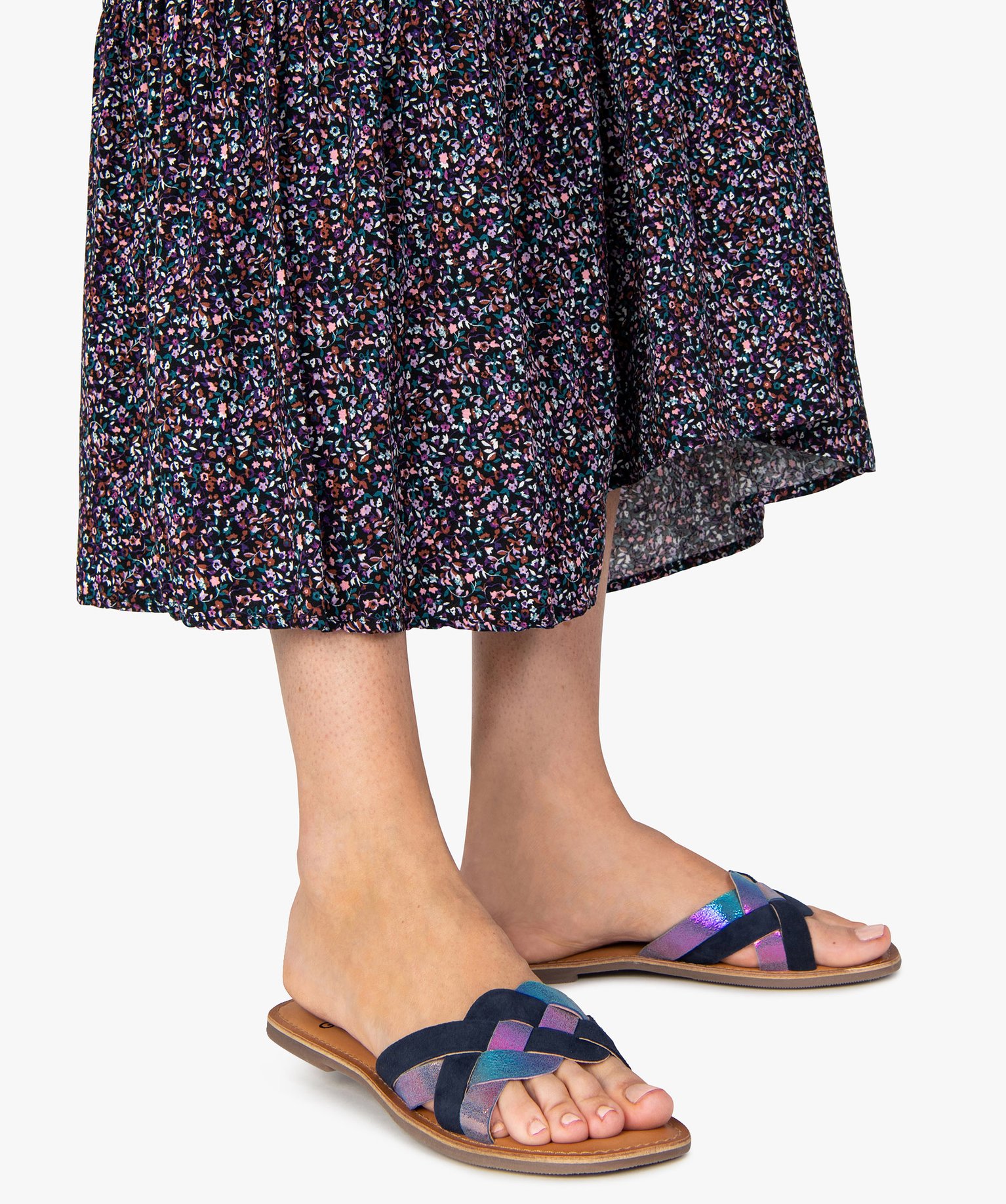 Femme Chaussures Chaussures plates Sandales et claquettes Sandales Flip Flop Joules en coloris Bleu 