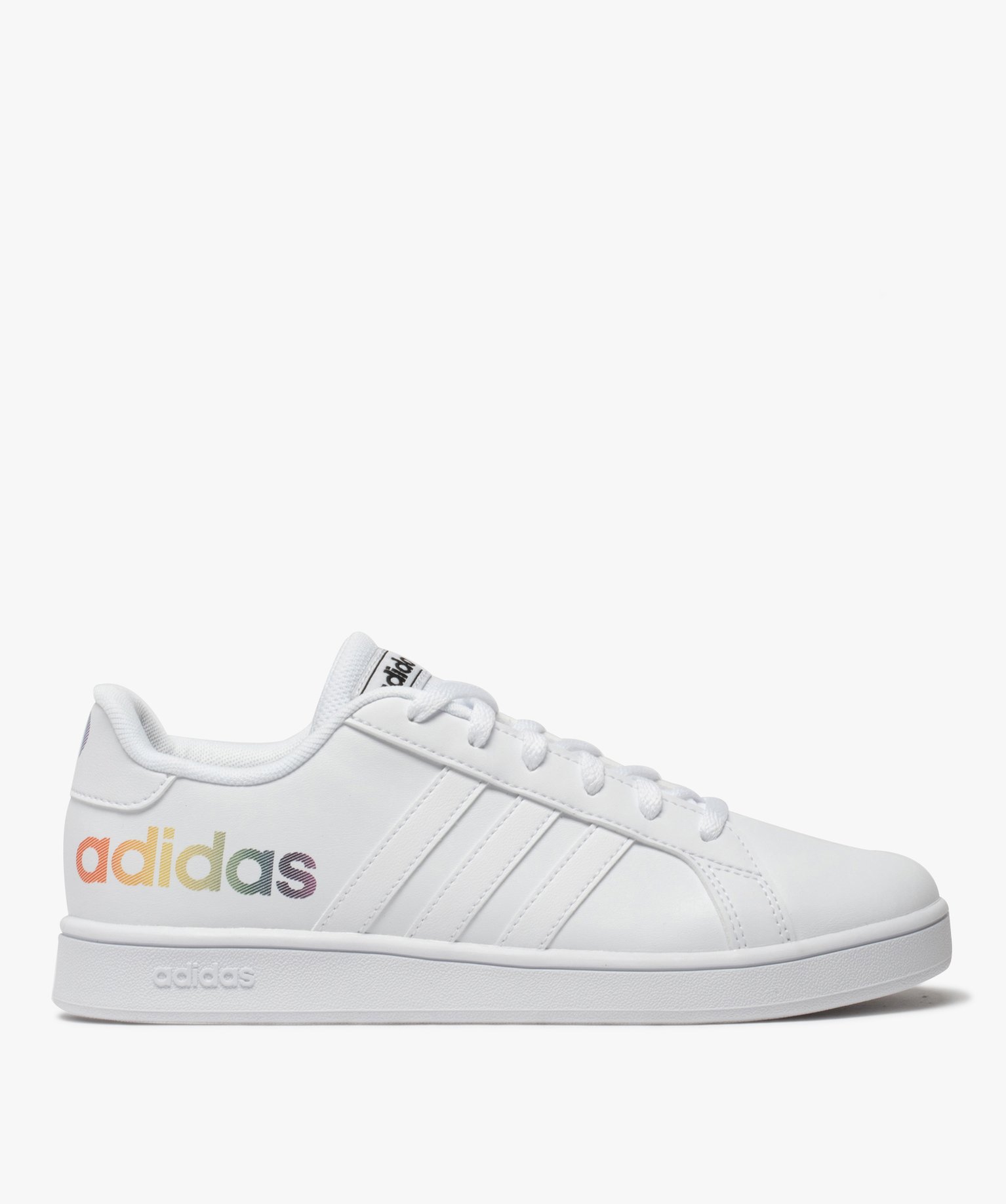 Gemo chaussures tennis femme unies a lacets - adidas grand court k ... Gemo chaussures tennis femme unies a lacets - adidas grand court k ...