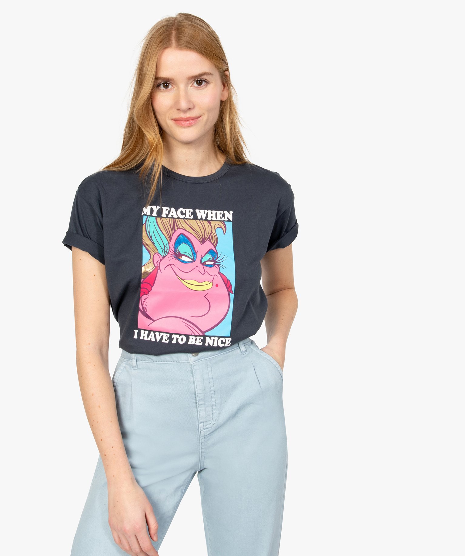 Tee-shirt fille avec motif Lilo et Stitch Gemo Fille Vêtements Tops & T-shirts T-shirts Manches courtes Disney 