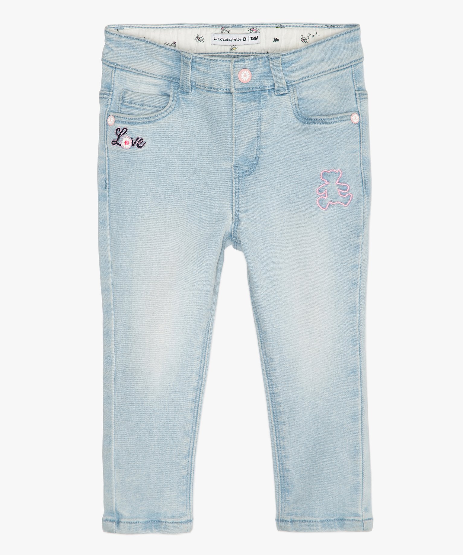 Gemo Vetements Fille Jean Bebe Fille Slim Stretch Delave Lulu Castagnette Gris Pantalons Et Jeans Bebe Gemo Gemo Vetements Fille Jean Bebe Fille Slim Stretch Delave Lulu Castagnette Gris Pantalons Et Jeans Bebe Gemo