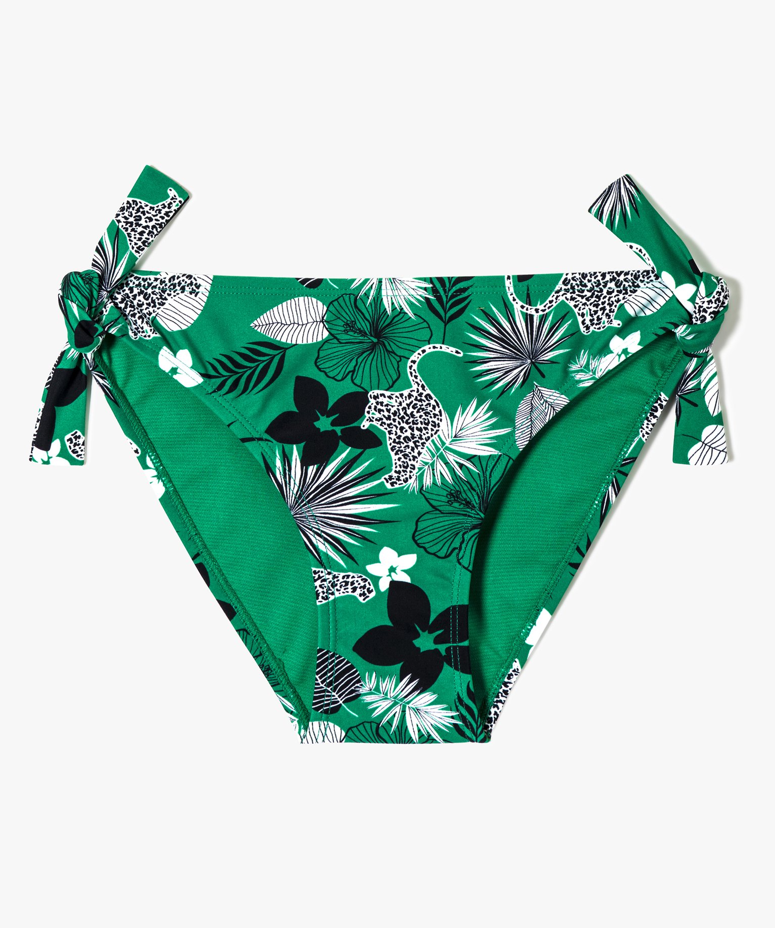 Gemo Vetements Bas De Maillot De Bain Fille Imprime Brun Fille Gemo