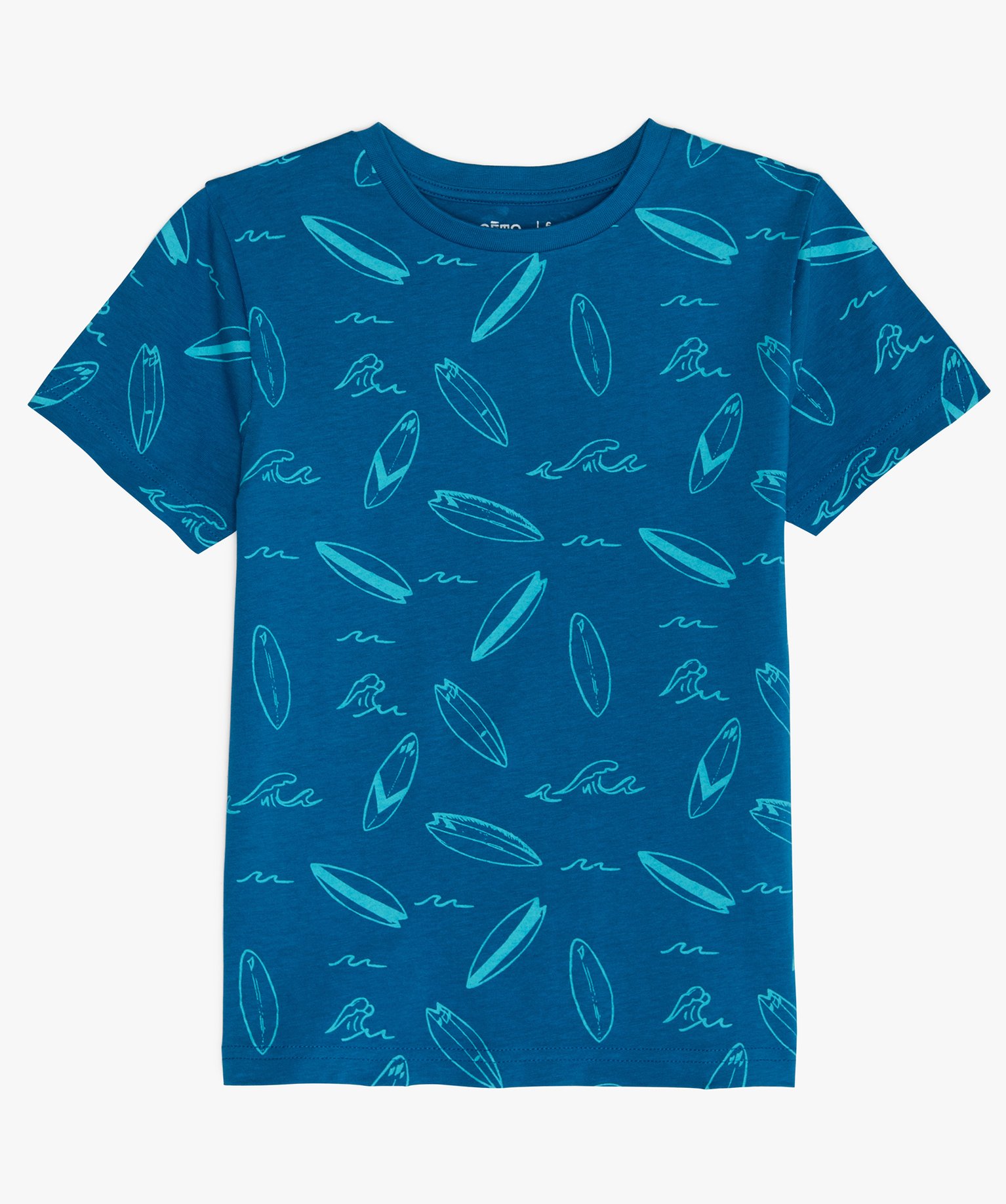 Gemo Vêtements Tops & T-shirts T-shirts Manches courtes Tee-shirt bébé garçon à manches courtes avec motifs 