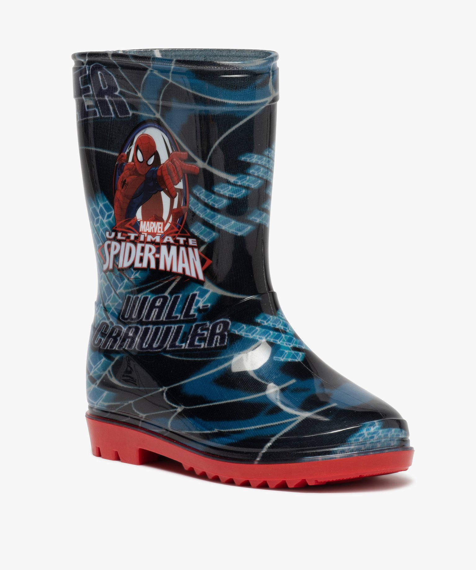 botte de pluie garcon spiderman