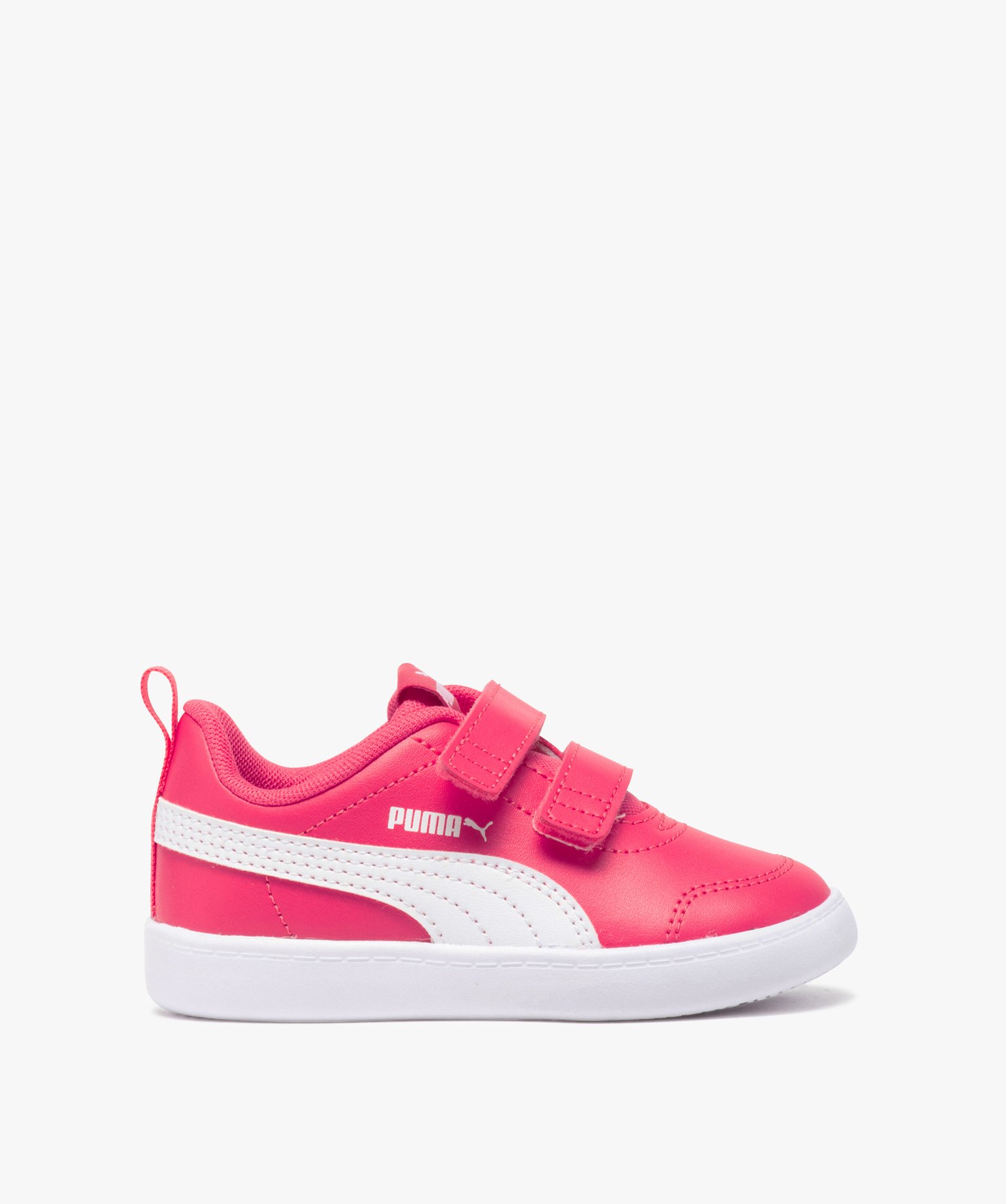 Gemo chaussures fille baskets bebe bicolores a scratch puma courtflex 9603 baskets et tennis bebe GEMO