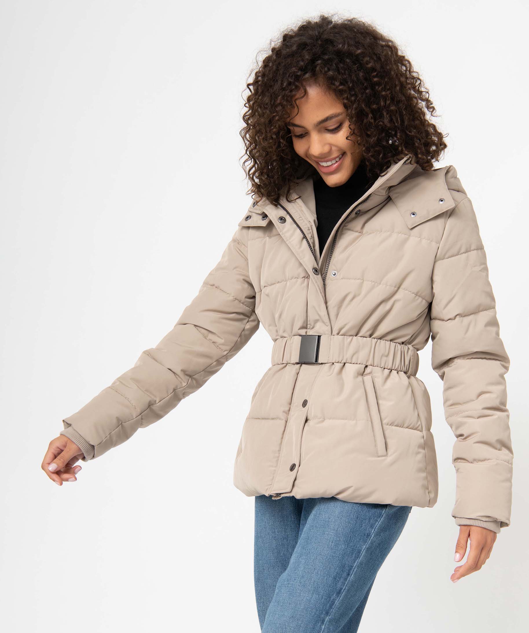 Blouson femme capuche sale