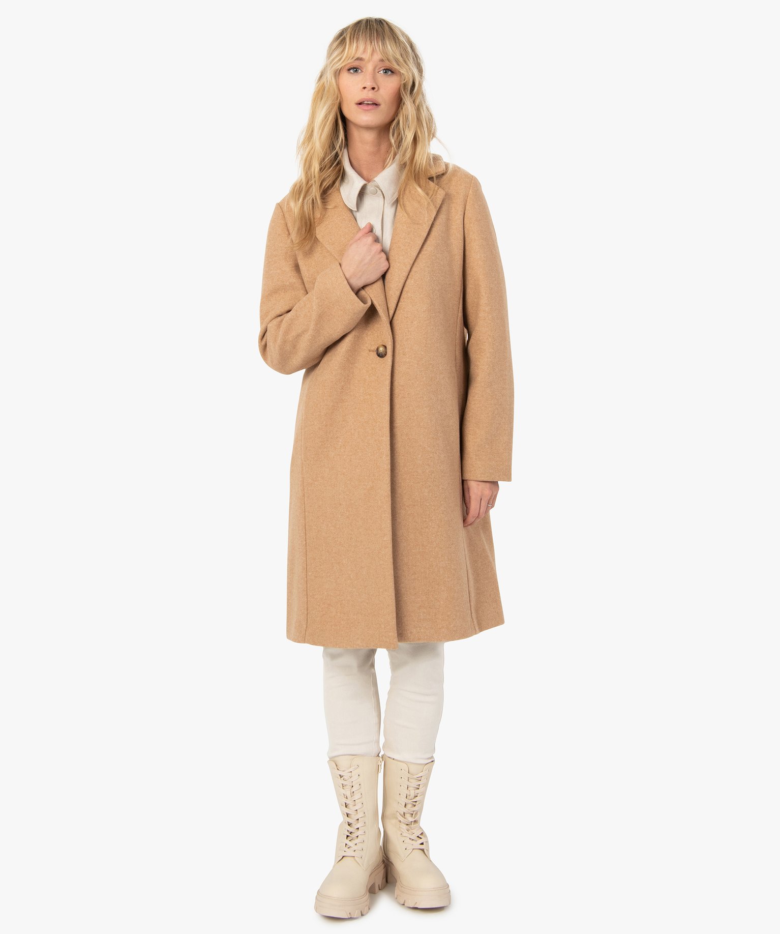 Manteau femme orange hotsell
