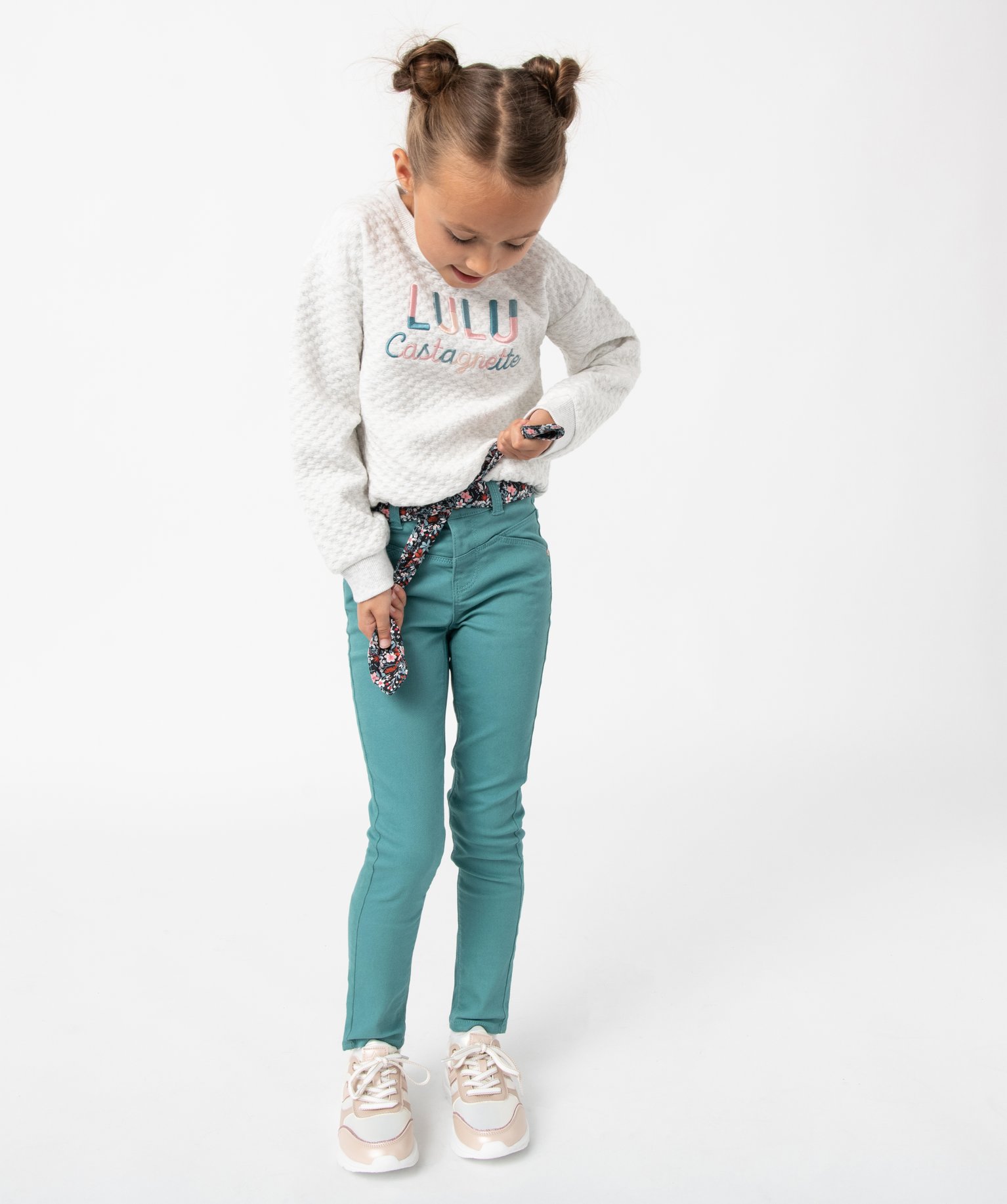 Pantalon fille best sale