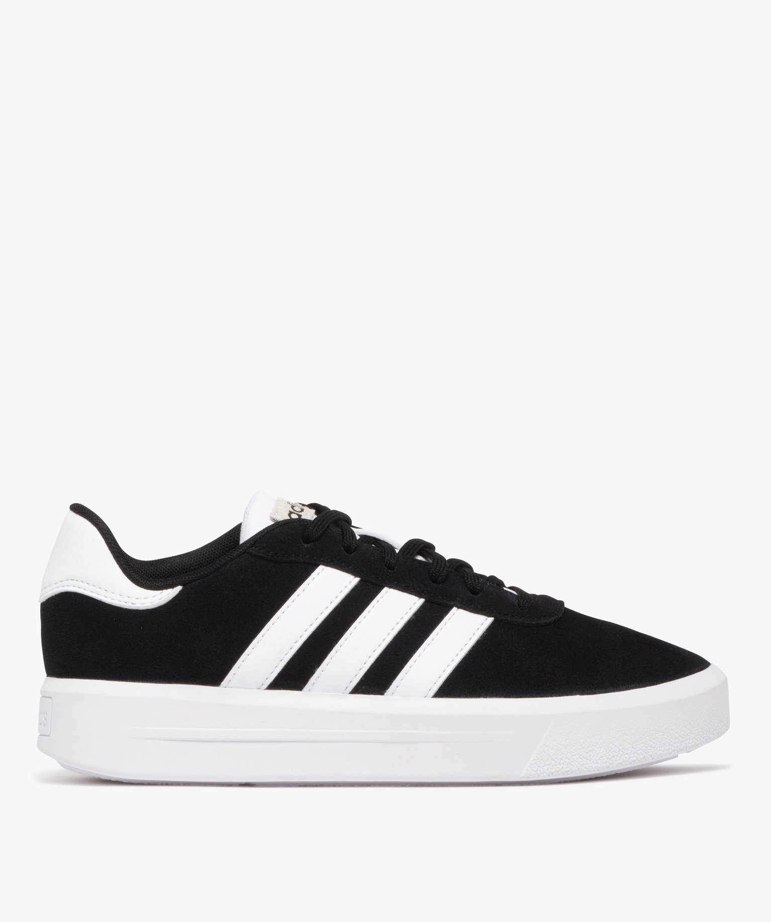 Gemo chaussures baskets femme dessus en cuir et a semelle plateforme adidas noir baskets compensees femme GEMO